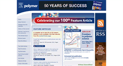 Desktop Screenshot of polymer50.com