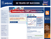 Tablet Screenshot of polymer50.com